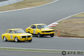 Mazda Savanna (RX-3), tor wyścigowy, sport, klasyk, rotor, wankel, nostalgic, rywalizacja, alfa romeo, włoski, stary japoński samochód, oldschool