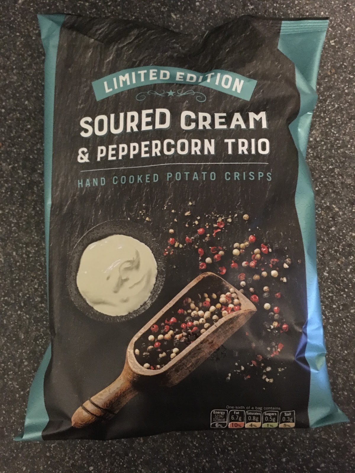 A Review A Day Today's Review Tesco Finest Soured Cream & Peppercorn
