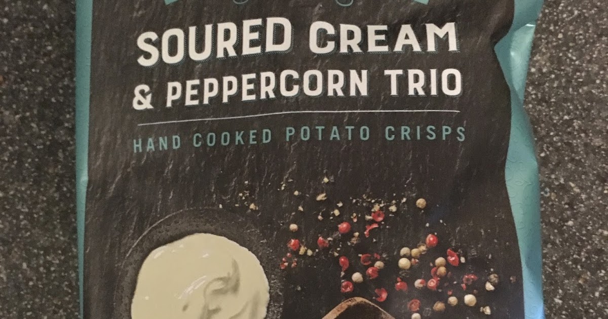 A Review A Day Today's Review Tesco Finest Soured Cream & Peppercorn