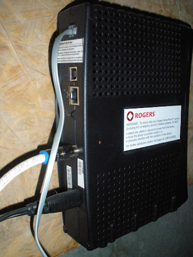 Hard.... Working Toronto: Rogers Home Phone Unboxing - Installation