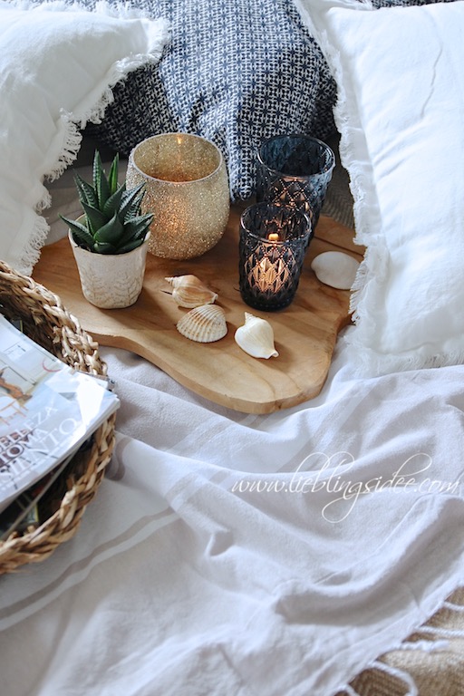 Lieblingsidee Blog Sommerliche Dekoration Mit Naturmaterialien