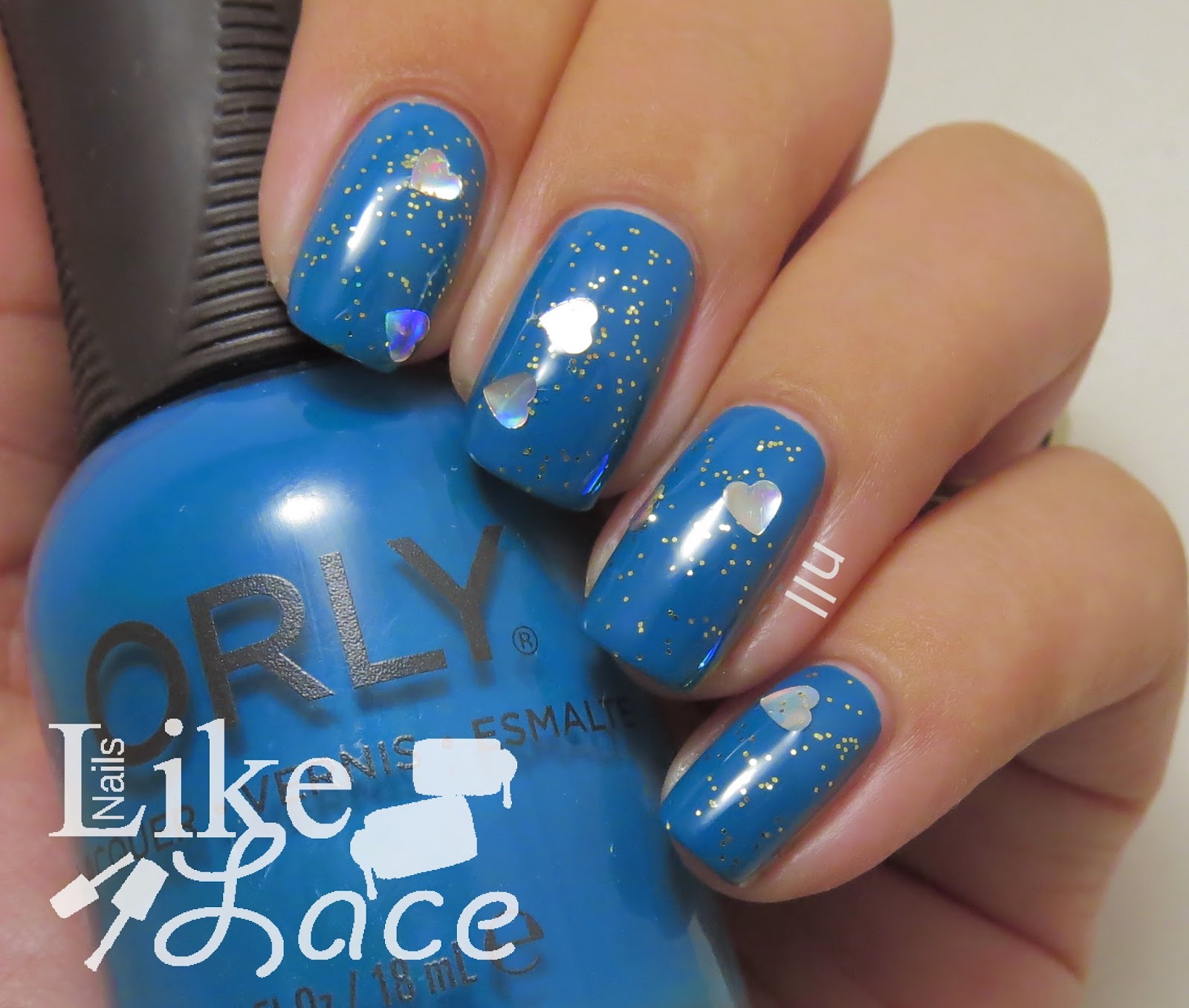 NailsLikeLace: Twinsie Tuesday - Teal Nails for Ovarian Cancer Awareness