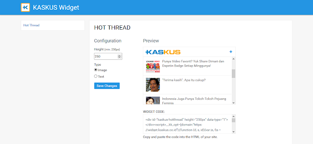 kaskus widget kaskus widget