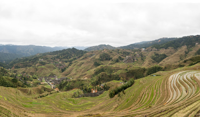 Guilin, rýžové terasy, Ping´an Guilin, rýžové terasy, Ping´an