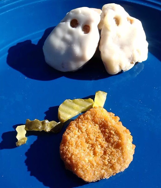 How to Make Chicken Nugget Ghosts Recipe