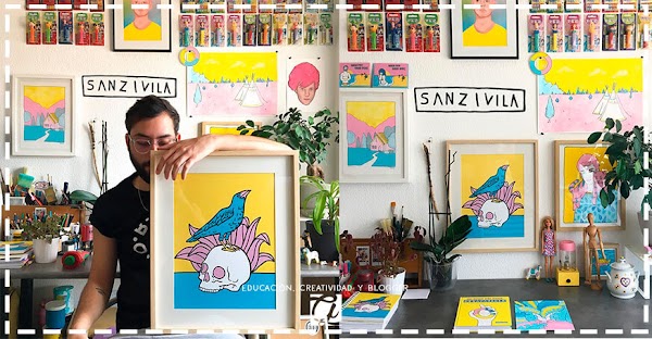 Sanz I Vila: El ilustrador que hace verdaderas maravillas con solo 3 colores Sanz I Vila: El ilustrador que hace verdaderas maravillas con solo 3 colores