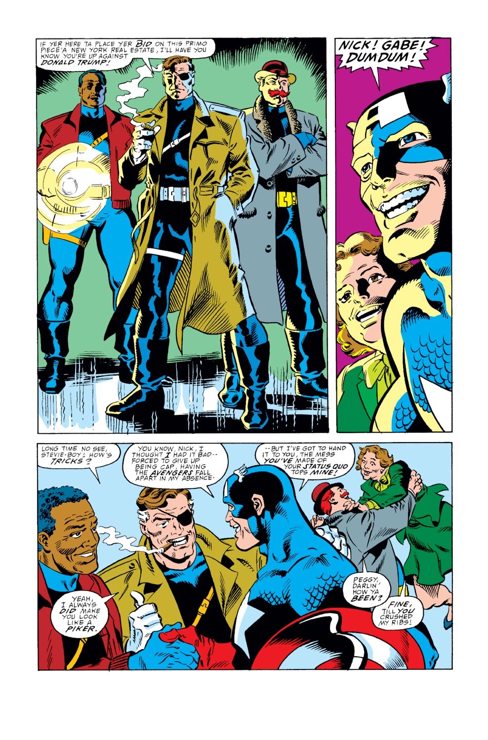 Read online Captain America (1968) comic -  Issue #351 - 12
