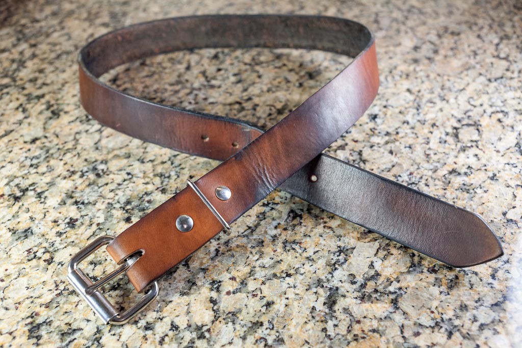 Blue Owl Workshop (PREVIEW): Corter Leather Belt After 4 Years