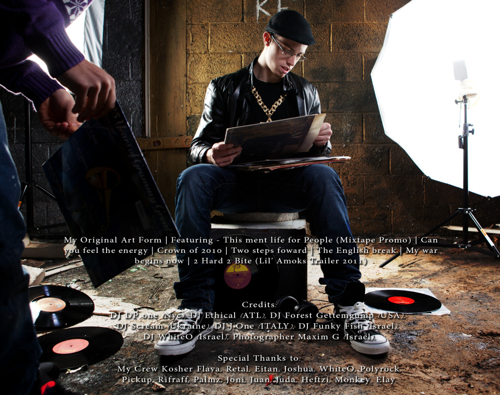 Hip Hop in Zion: DJ FOUR EYEZ - MY ORIGINAL ART FORM