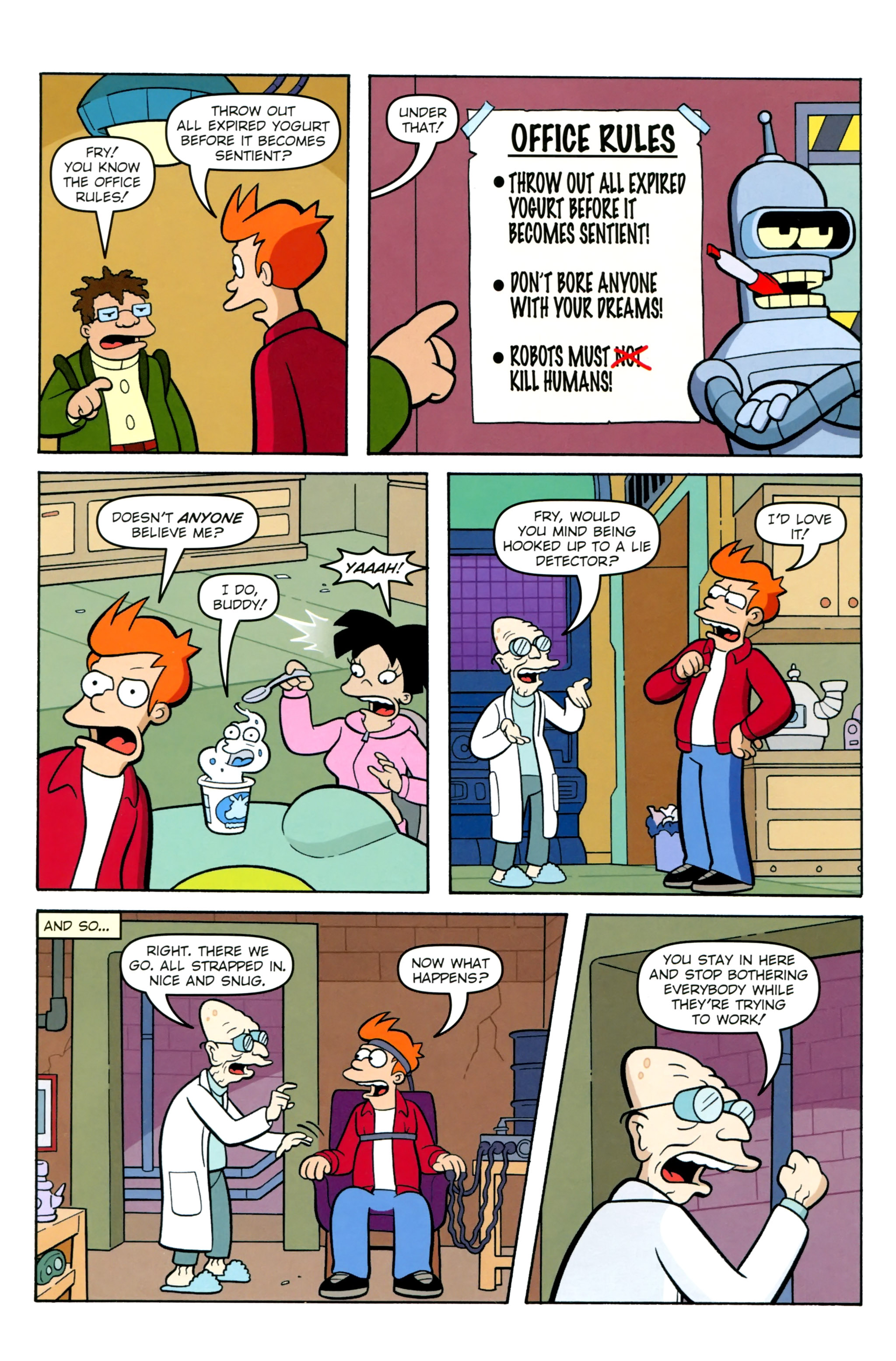 Read online Futurama Comics comic -  Issue #77 - 8