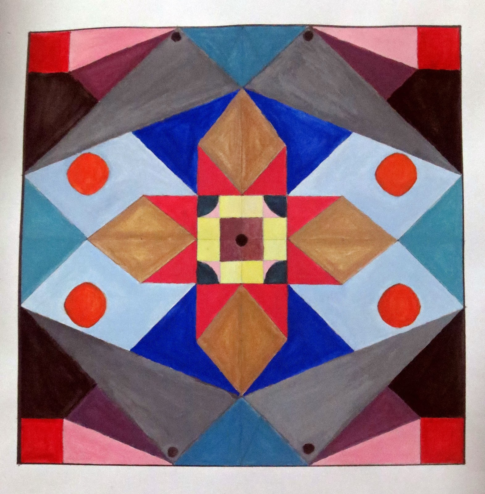 Nirmana: 10. Komposisi Bidang Simetris