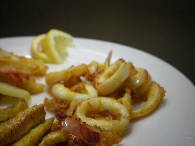 Pakora di Verdure e Calamari