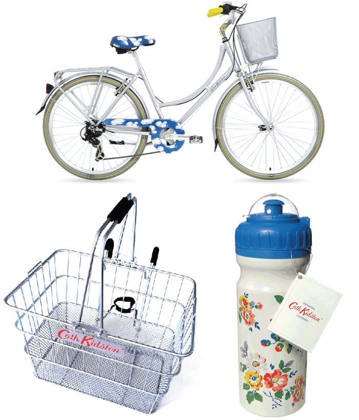 cath kidston bike accessories