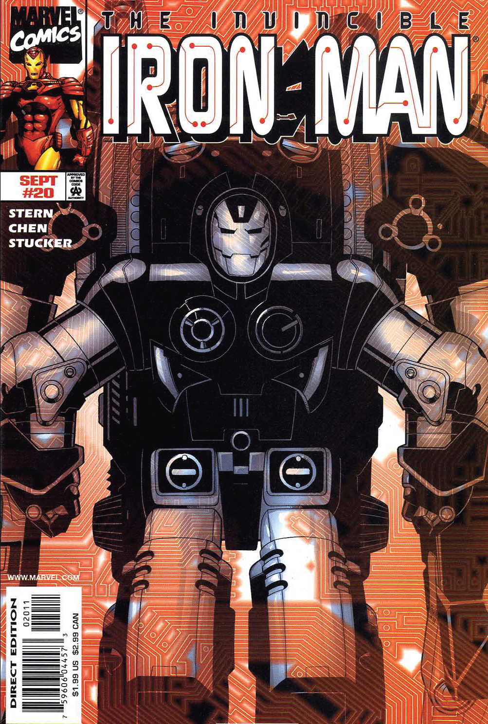 Read online Iron Man (1998) comic -  Issue #20 - 1