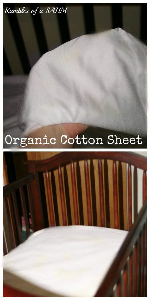 Review and Giveaway for Naturepedic Crib Sheet and Mattress Protector