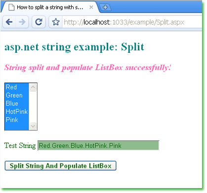 c# separate string