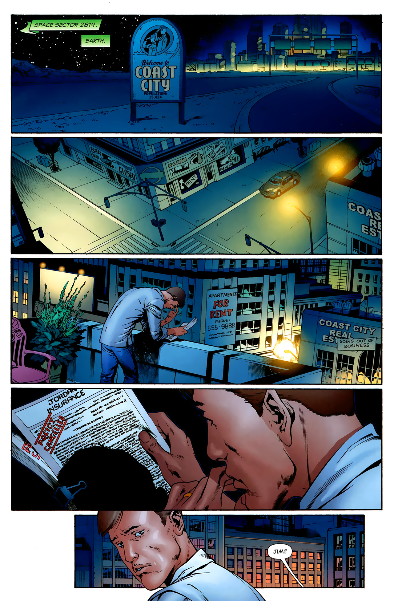 Green Lantern (2005) issue 23 - Page 2