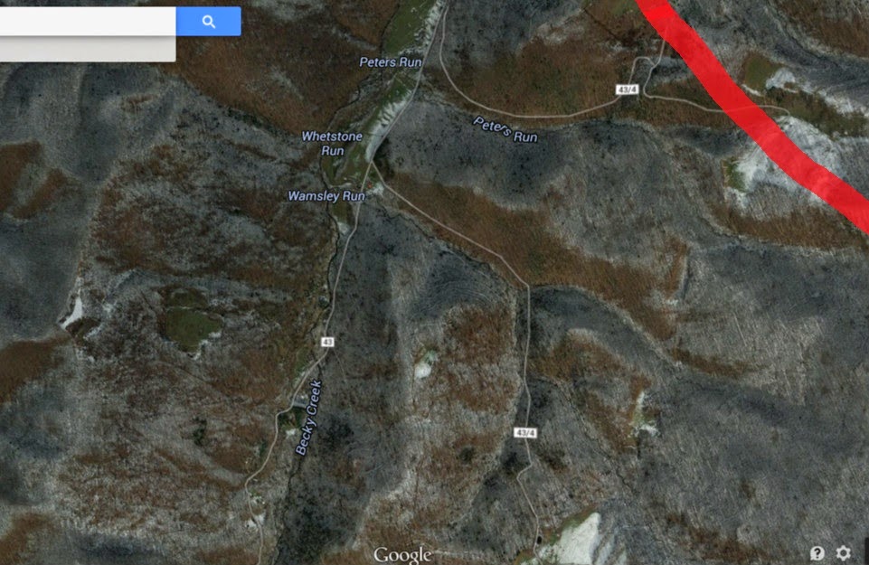 HUTTONSVILLE, WV METHANELINE MAPS 200+ ROW FINALLY AVAILABLE