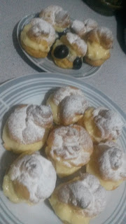 Crema de vanilie economica+Choux