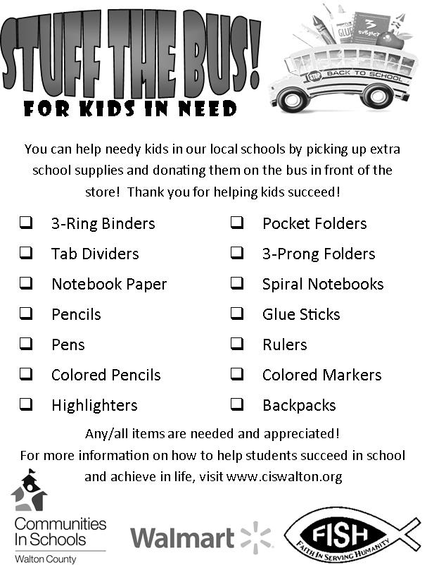 School Supply List School Supply List Walmart