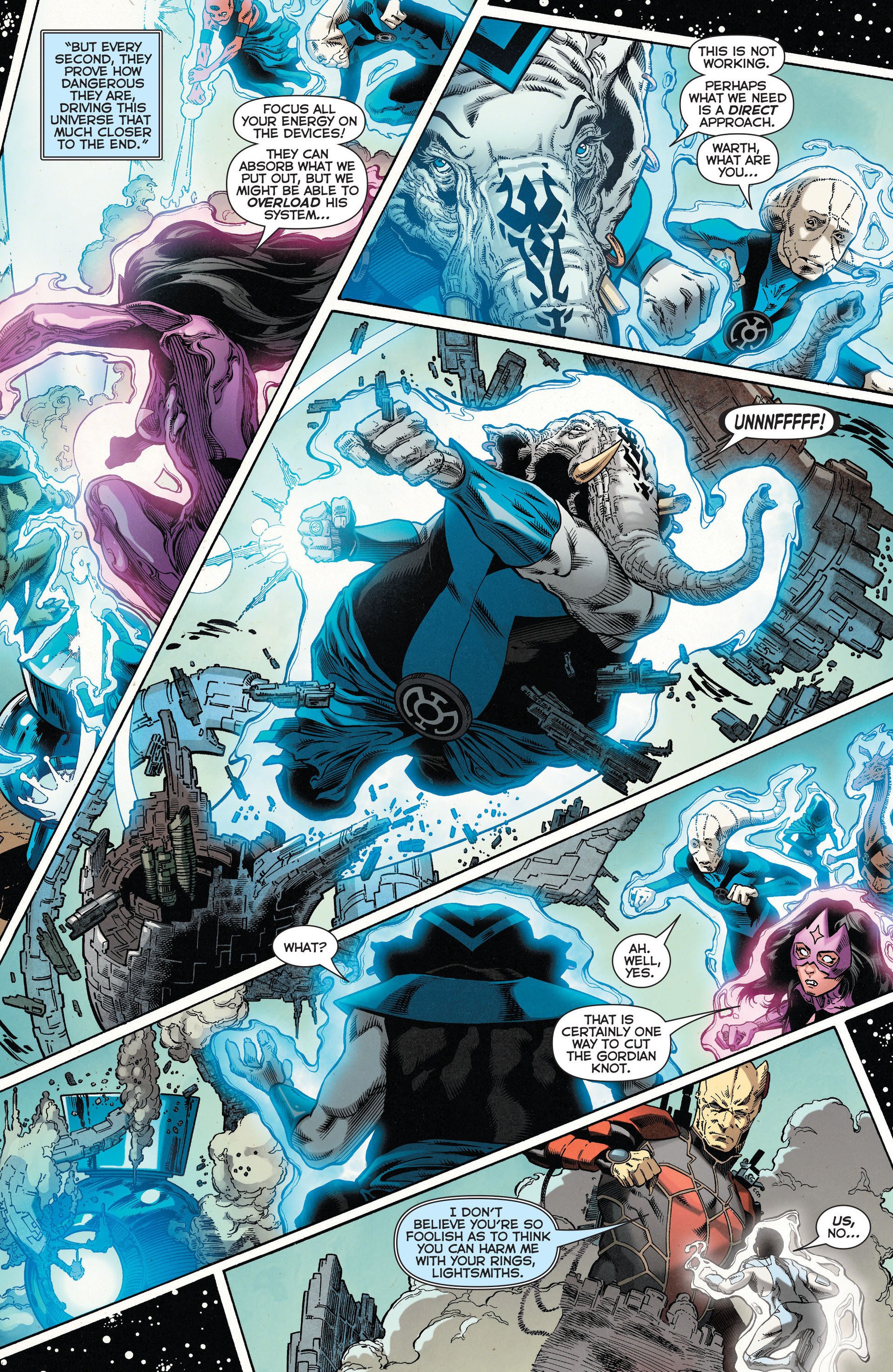 Read online Green Lantern: New Guardians comic -  Issue #23 - 7