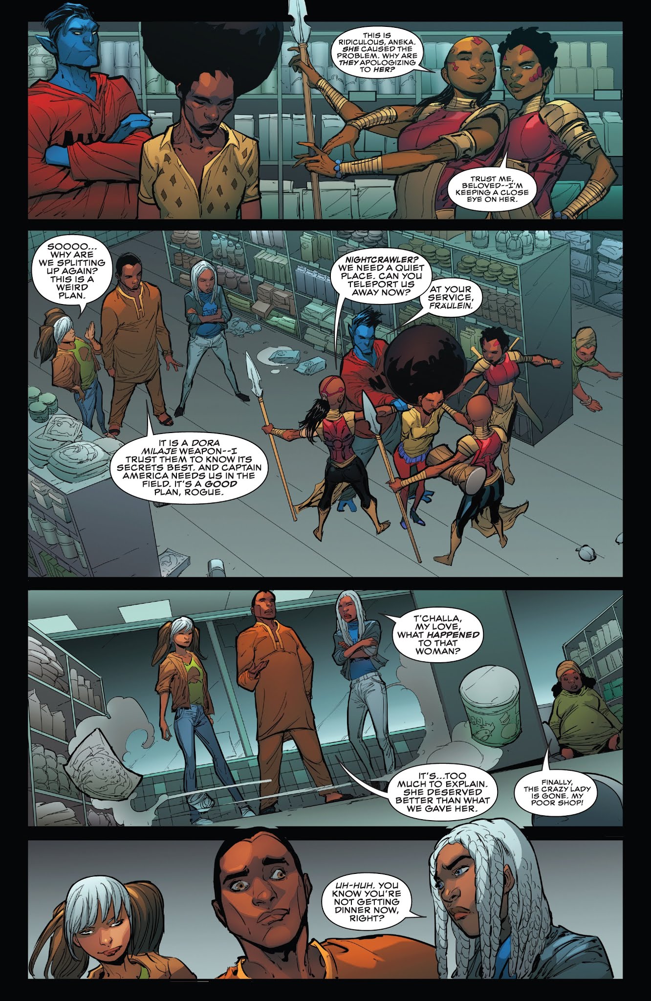 Read online Wakanda Forever Avengers comic -  Issue # Full - 11
