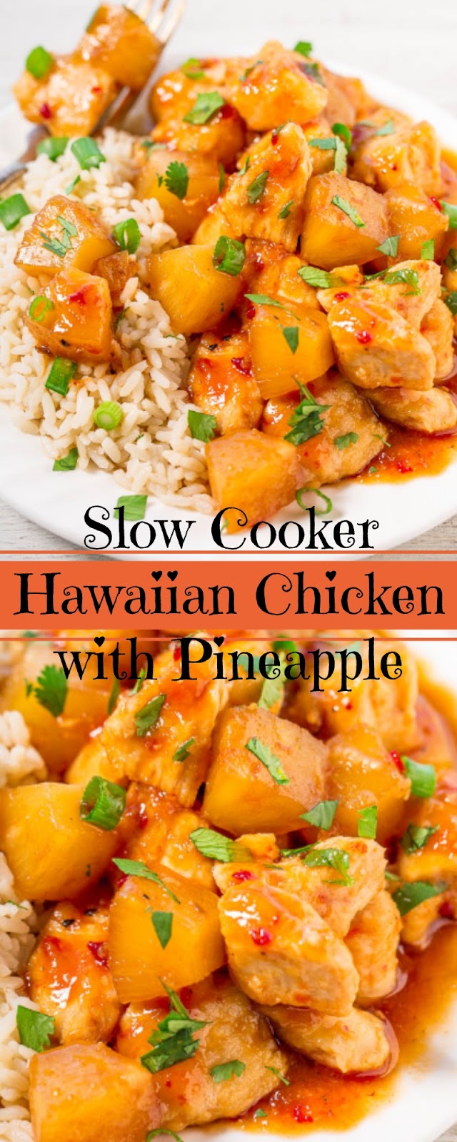 Slow Cooker Hawaiian Chicken with Pineapple Meryska Kitchen