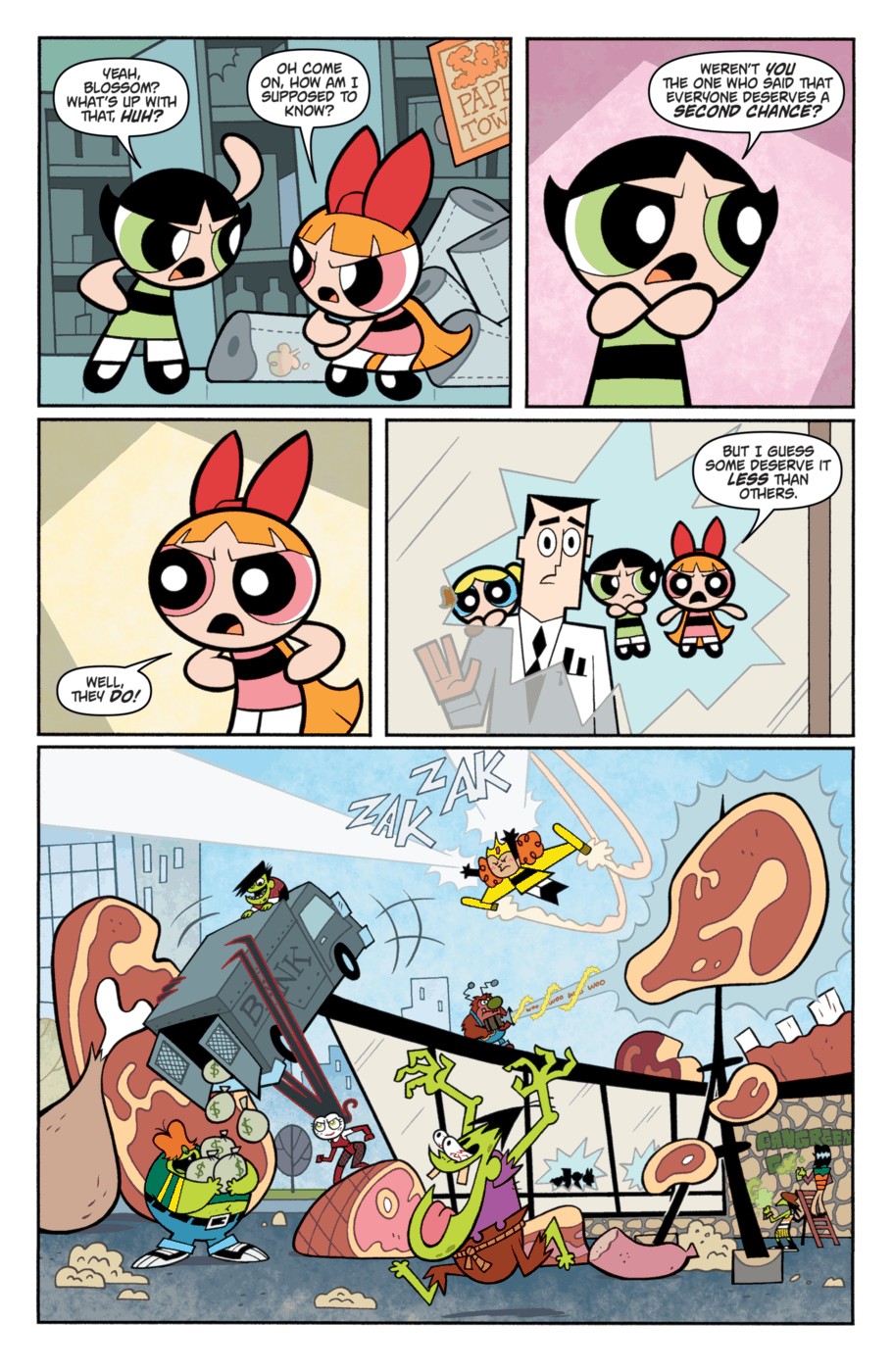 Read online Powerpuff Girls (2013) comic -  Issue #5 - 7