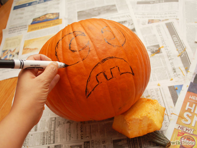 Como Tallar una Calabaza