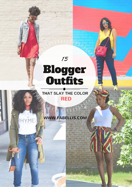 15 Blogger Outfits That Slay the Color Red | FabEllis