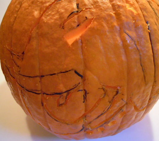 An Elephant a Day: Elephant No. 29: Pumpkin Carving