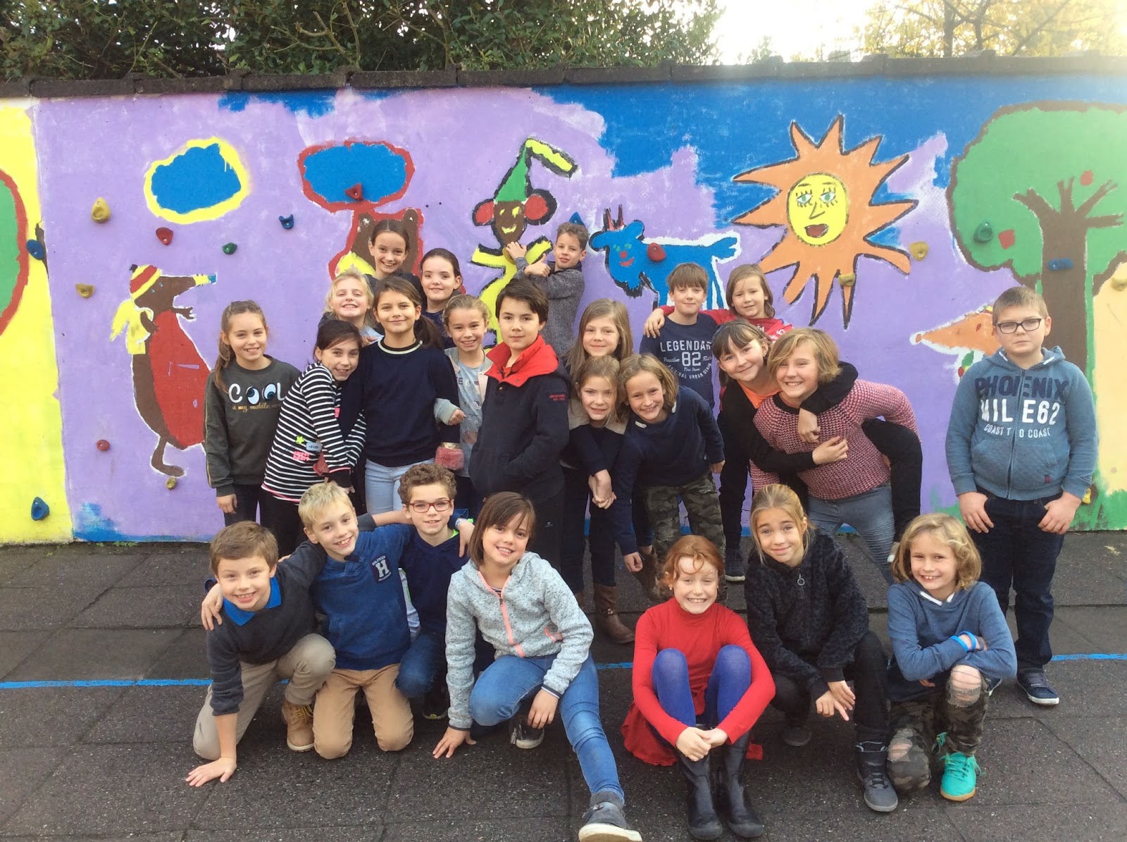 Sint-Pietersschool klas 4A juf Vicky: Een nieuwe leerling in de klas...