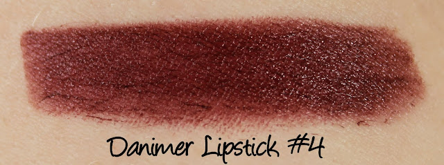 Danimer Lipstick Shade #4 Swatches & Review