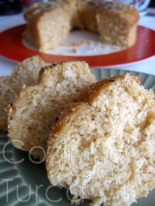 Cozinha Turca Bolo de Mahleb (Mahlepli Kek)