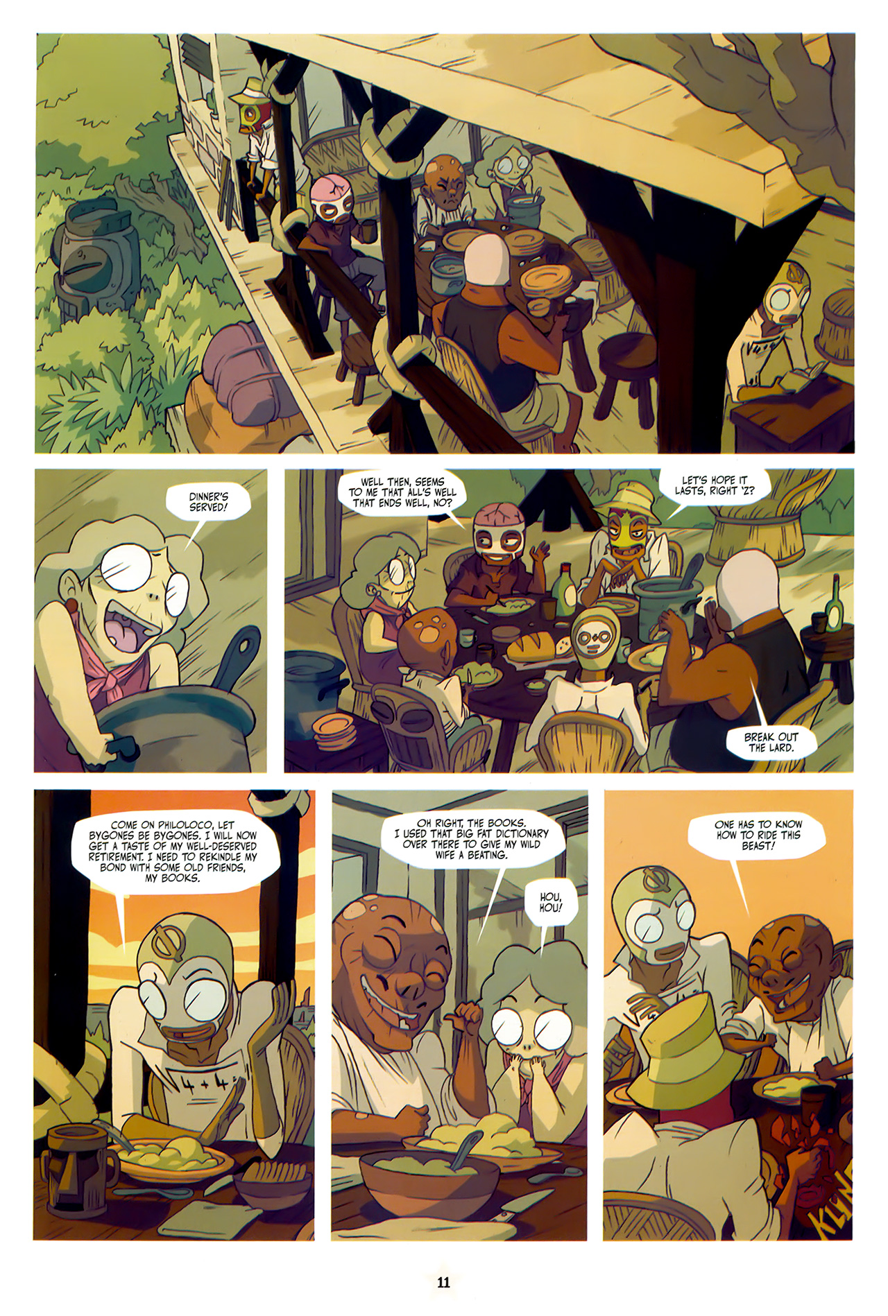 Read online Lucha Libre comic -  Issue #5 - 13