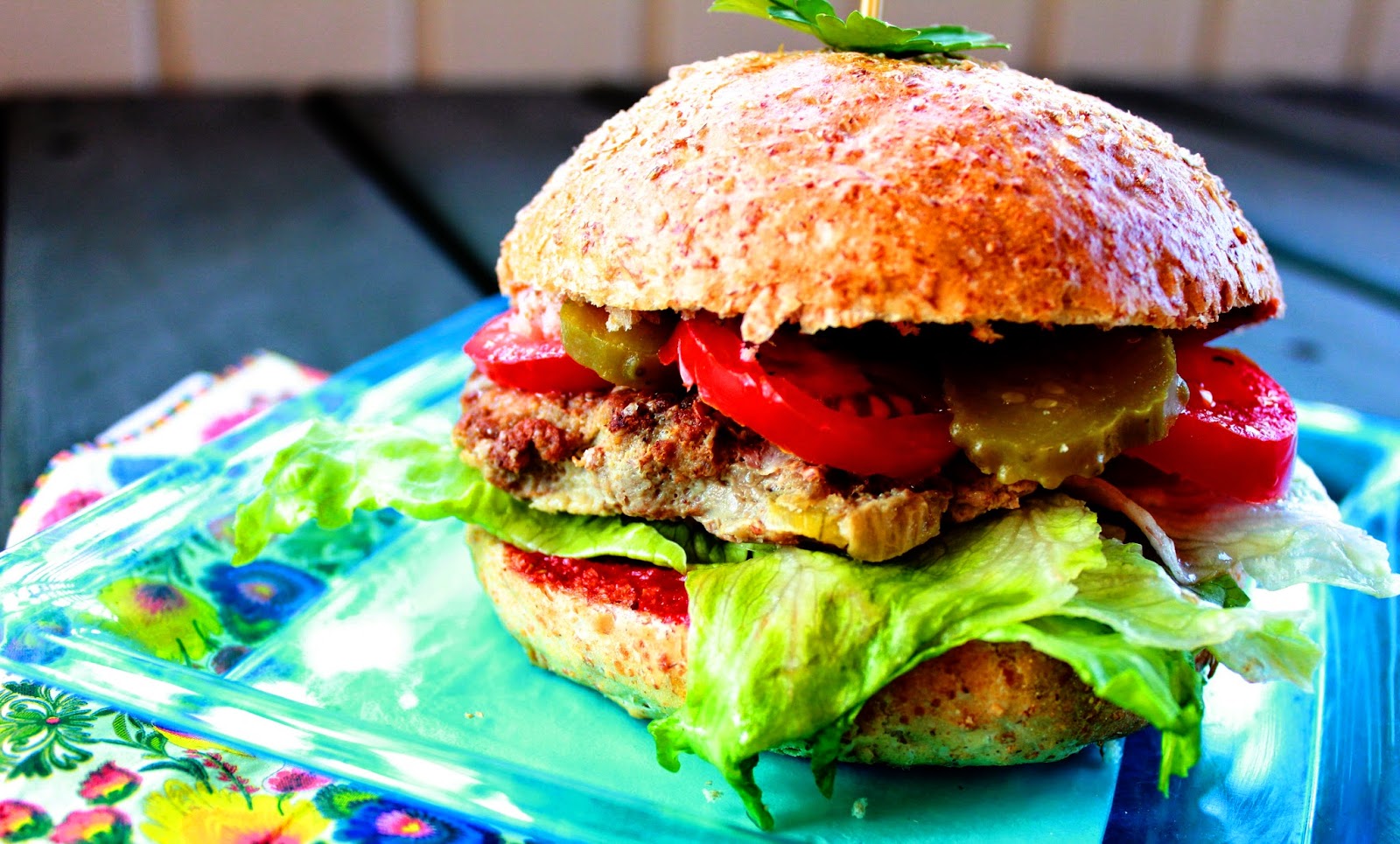 Fit Burger przygotowanie