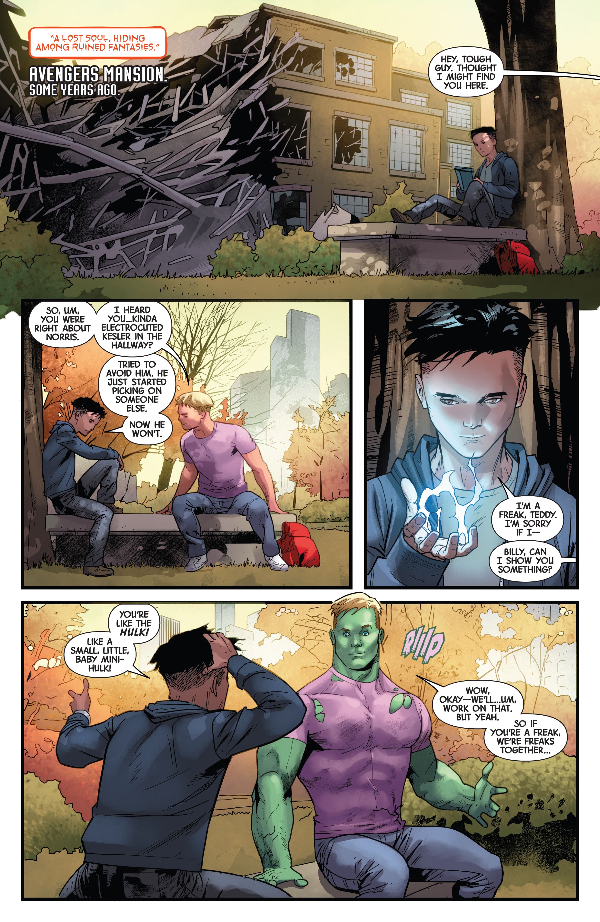 Read online The Last Annihilation comic -  Issue # Wiccan & Hulkling - 21