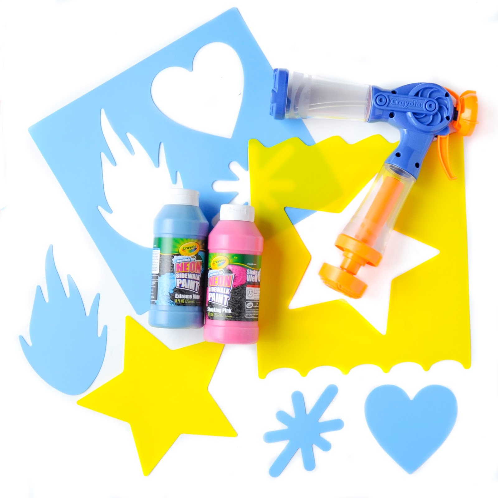 Crayola Sidewalk Paint Sprayer Kid-powered Spray Art for sale online 