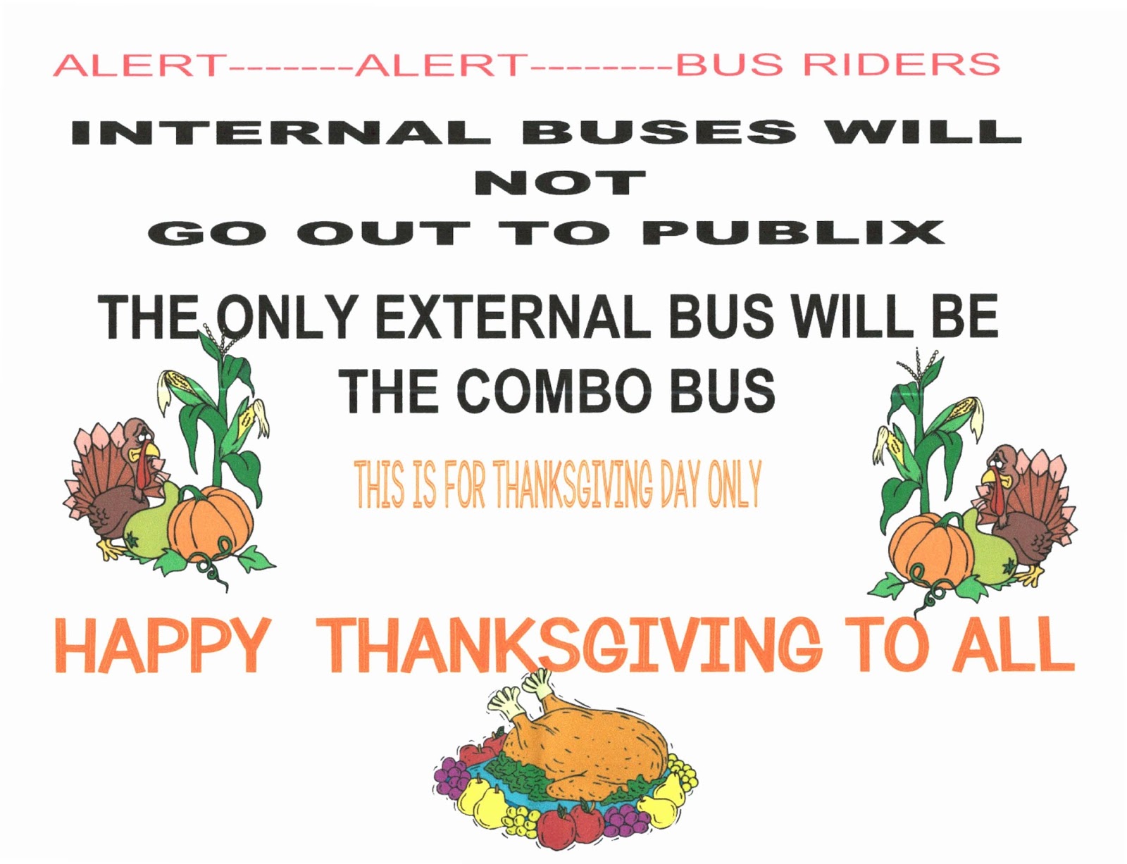 OUR VILLAGE in West Palm Beach BUS SCHEDULE CHANGE
