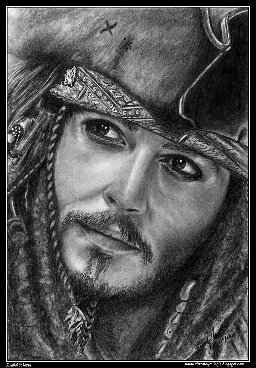 El Retrato Y Mi Lápiz: Jack Sparrow
