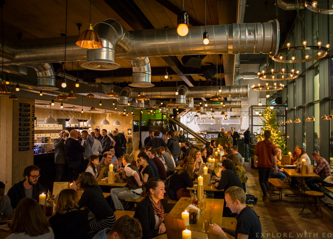 Dining tables at The Stable Cardiff