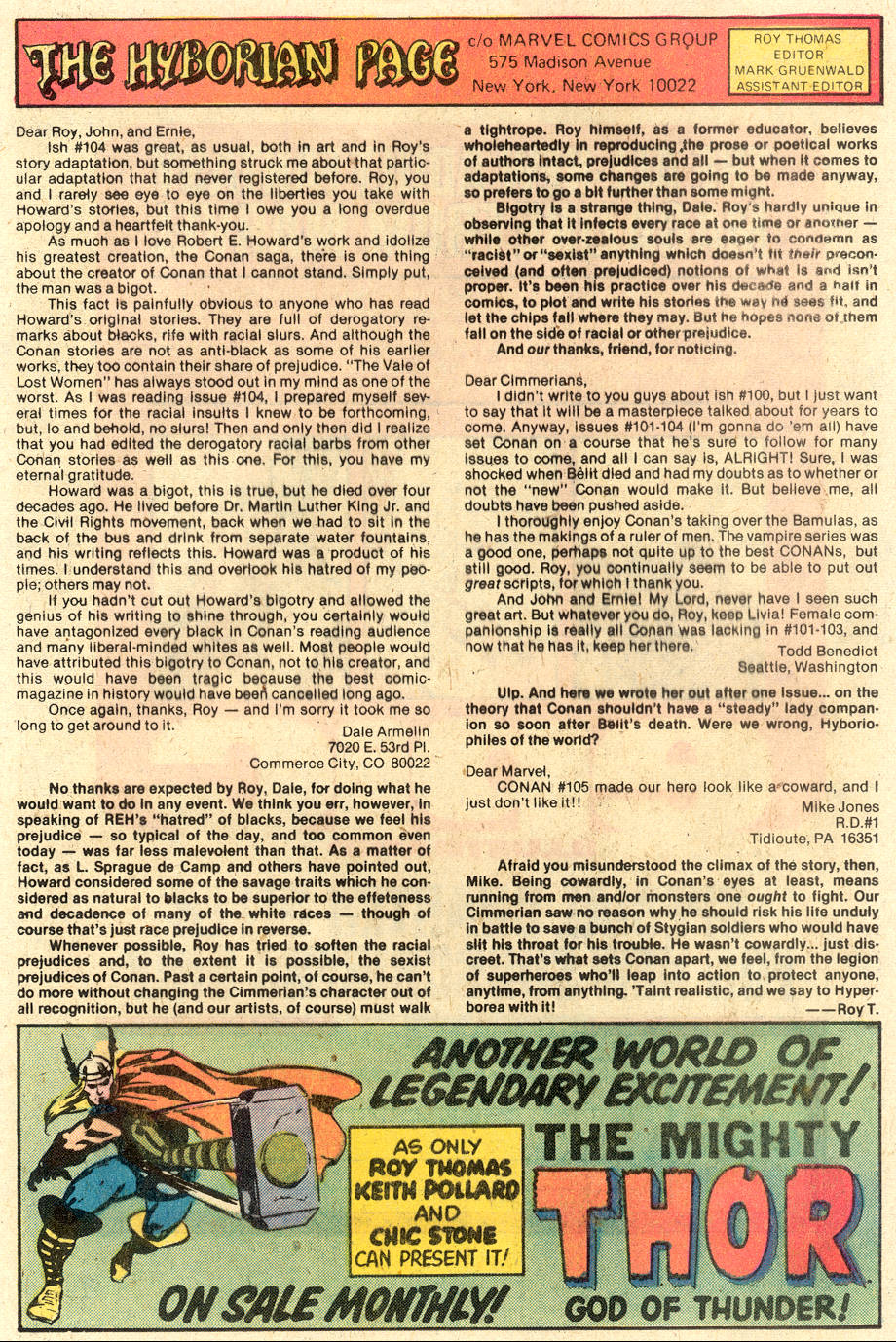 Conan the Barbarian (1970) Issue #110 #122 - English 22