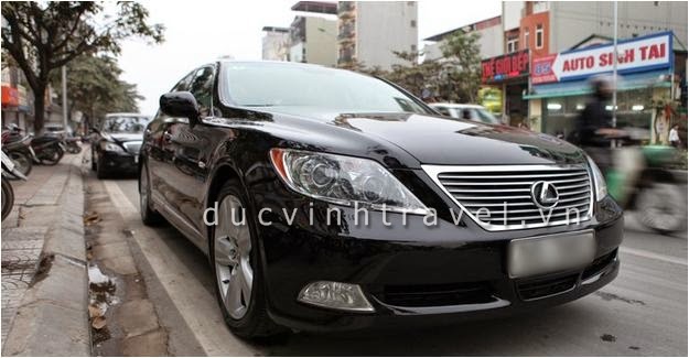Cho thuê xe cưới VIP Lexus LS460 tại Hà Nội