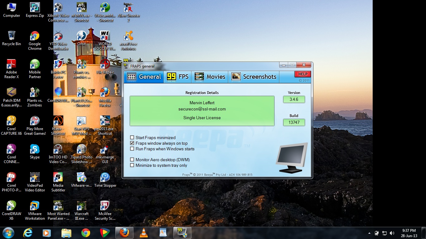фрапс для windows 10