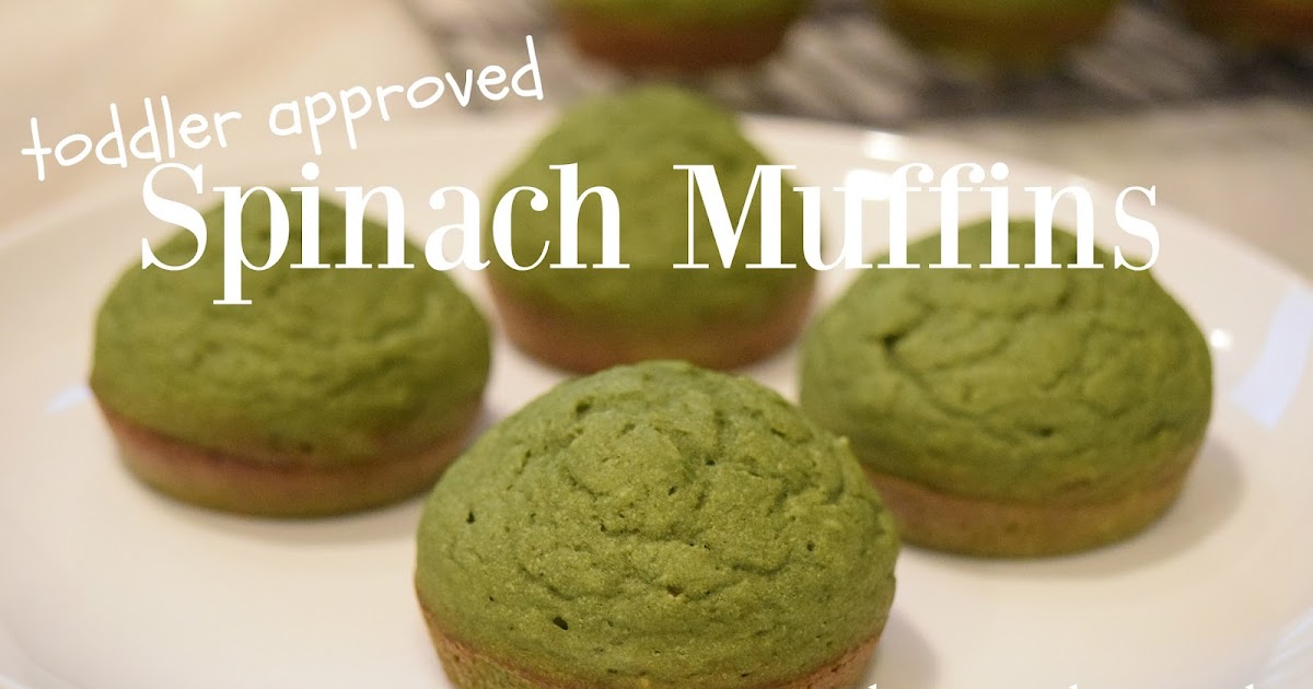 the crunchy peach Toddler Approved Spinach Muffins