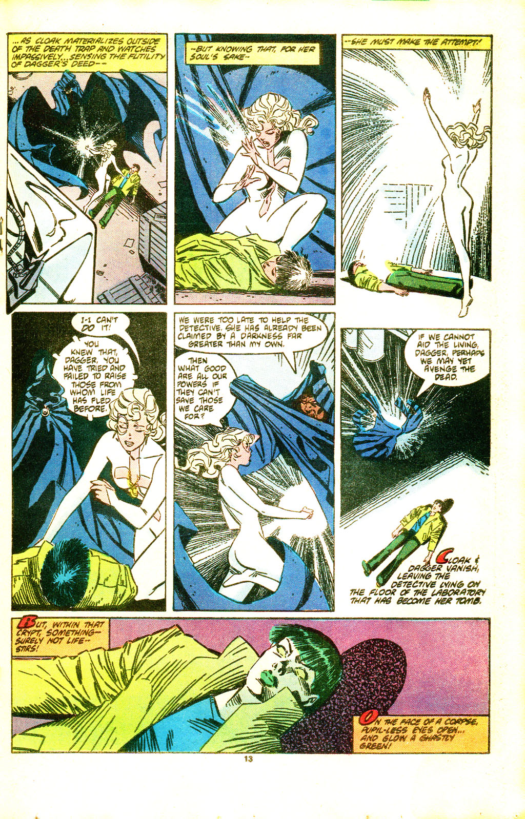 Read online Cloak and Dagger (1985) comic -  Issue #5 - 14