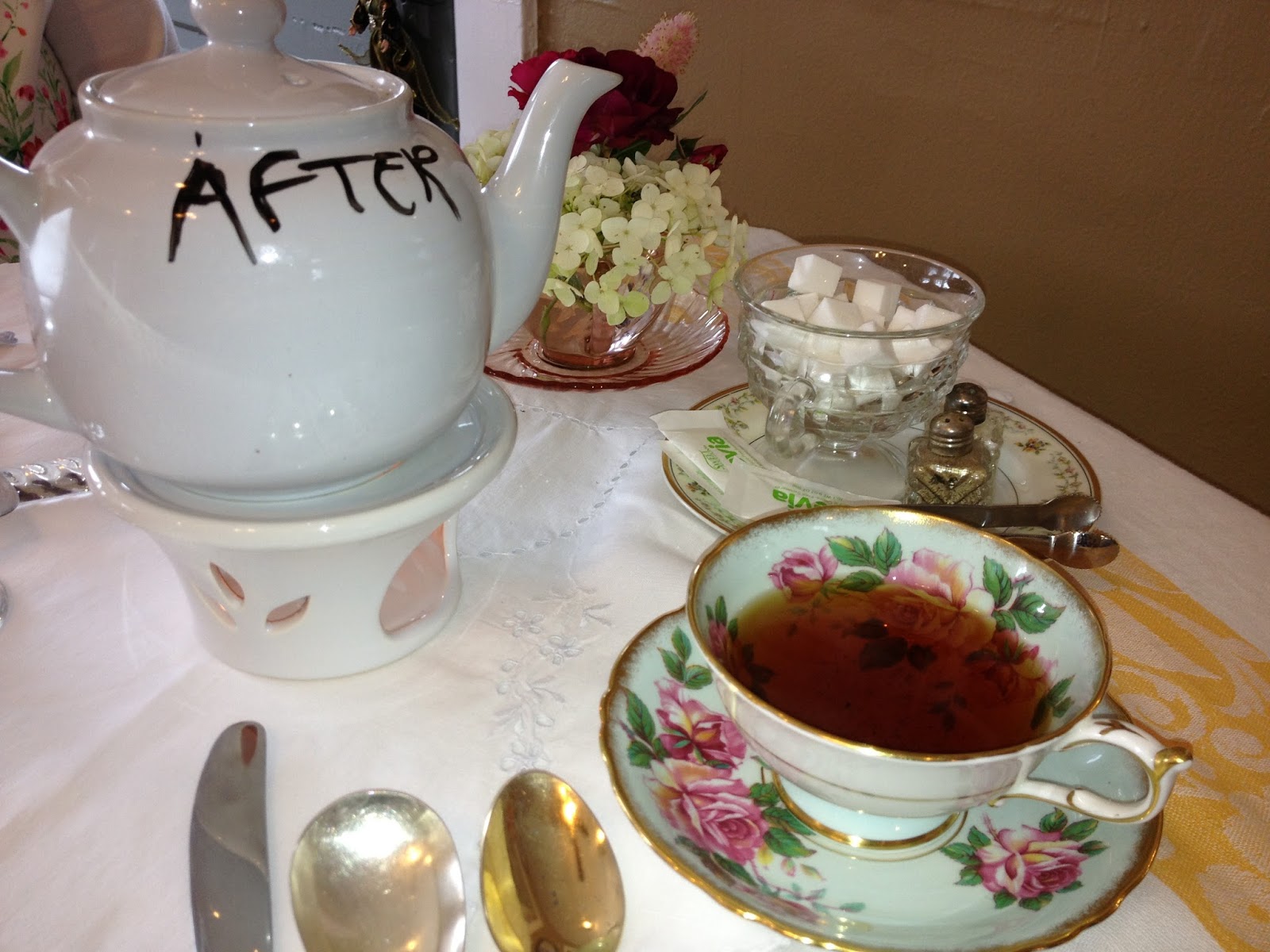 Barb's Tea Shop Afternoon tea at Sweet D's Deelightful time in Linden, Michigan