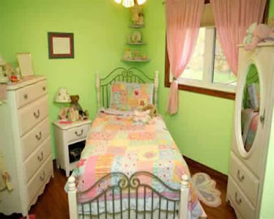 Green Color For Girls Bedroom