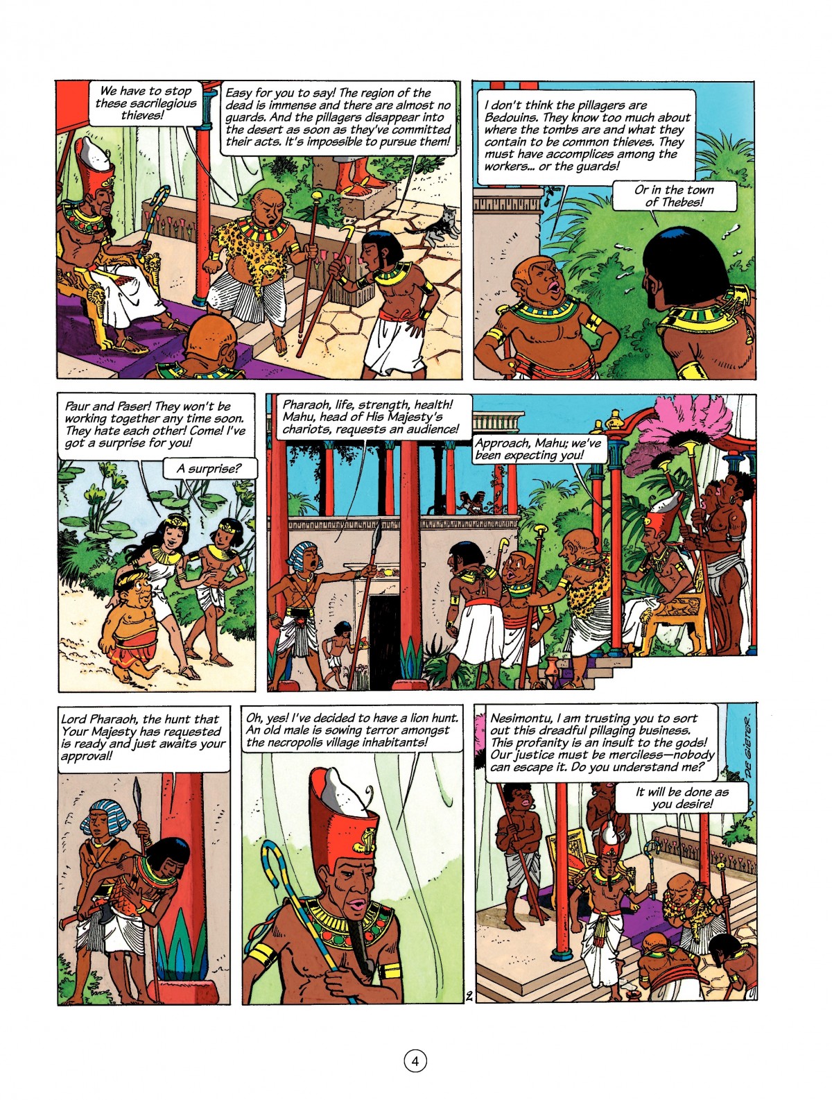 Read online Papyrus comic -  Issue #3 - 4