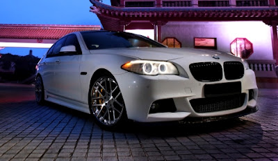 Amazing BMW F10 5 Series with 20 Inch SM7 Strasse Forged Wheels 5